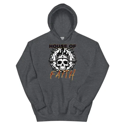 House Cawdor Necromunda Unisex Hooide jumper – Embrace the Fire of Redemption warhammer 40k imperial guard