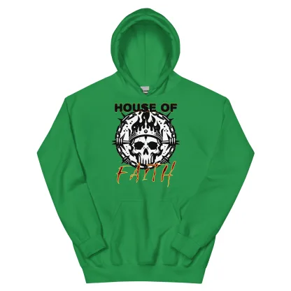 House Cawdor Necromunda Unisex Hooide jumper – Embrace the Fire of Redemption warhammer 40k imperial guard