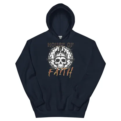 House Cawdor Necromunda Unisex Hooide jumper – Embrace the Fire of Redemption warhammer 40k imperial guard