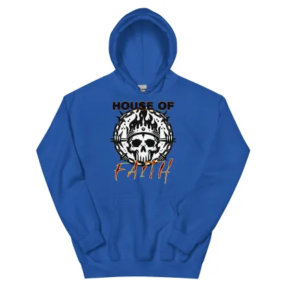 House Cawdor Necromunda Unisex Hooide jumper – Embrace the Fire of Redemption warhammer 40k imperial guard