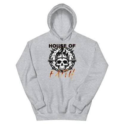 House Cawdor Necromunda Unisex Hooide jumper – Embrace the Fire of Redemption warhammer 40k imperial guard