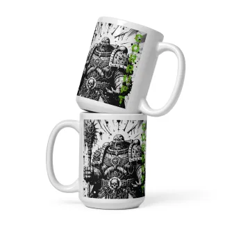 warhammer 40k nurgle death guard ceramic mug merch