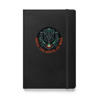 Unto the Anvil of War – Hardbound Notebook for the Unyielding warhammer 40k battle journal notebook space marine salamander