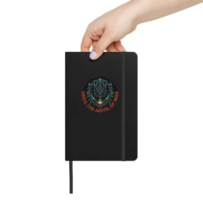 Unto the Anvil of War – Hardbound Notebook for the Unyielding warhammer 40k battle journal notebook space marine salamander
