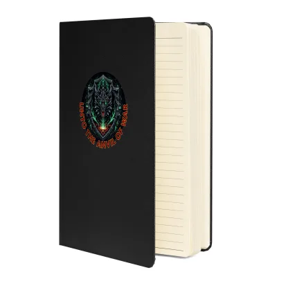 Unto the Anvil of War – Hardbound Notebook for the Unyielding warhammer 40k battle journal notebook space marine salamander