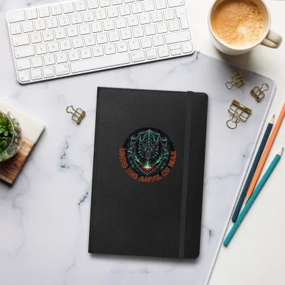 Unto the Anvil of War – Hardbound Notebook for the Unyielding warhammer 40k battle journal notebook space marine salamander