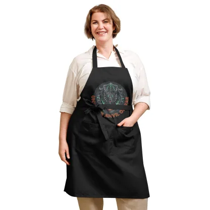Unto the Anvil of War – Forge & Feast Organic Cotton Apron - Image 3