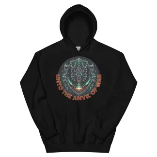 Unto the Anvil of War – Unisex Hoodie for the Battle-Hardened