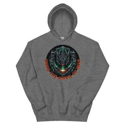 Unto the Anvil of War – Unisex Hoodie for the Battle-Hardened - Image 5