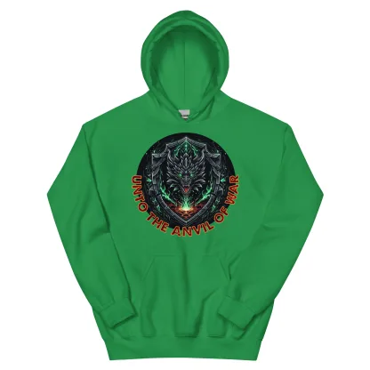 Unto the Anvil of War – Unisex Hoodie for the Battle-Hardened - Image 6