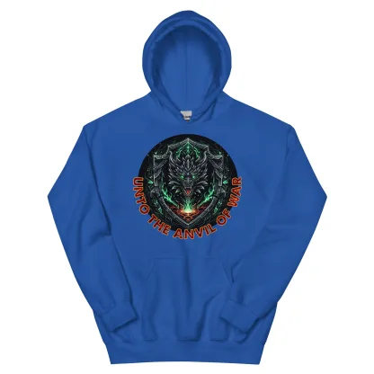Unto the Anvil of War – Unisex Hoodie for the Battle-Hardened - Image 4