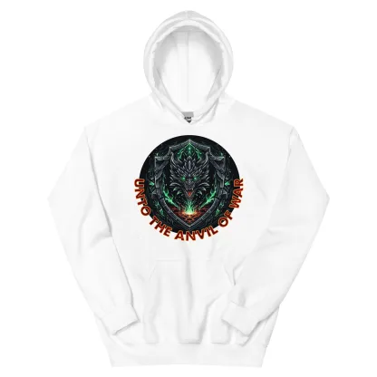 Unto the Anvil of War – Unisex Hoodie for the Battle-Hardened - Image 7