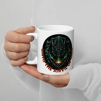 warhammer 40k space marine salamanders ceramic mug