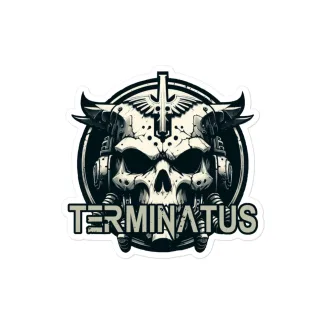 wahammer 40k space marine vinyl sticker