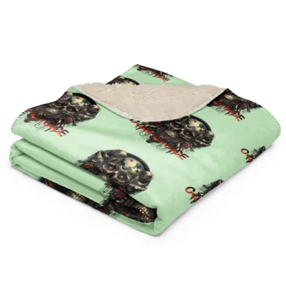 COMPLIANCE Sherpa Blanket - Ultra-Soft Imperial Comfort Blanket - Image 2