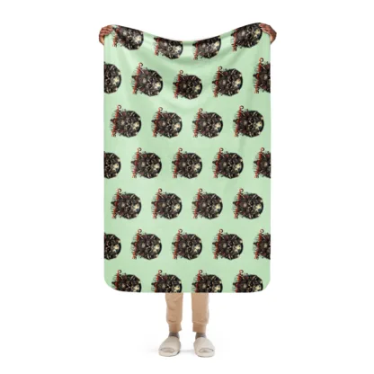 COMPLIANCE Sherpa Blanket - Ultra-Soft Imperial Comfort Blanket - Image 3