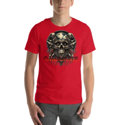 COMPLIANCE Adeptus Mechanicus unisex t-shirt featuring bold typography on quality fabric for Warhammer 40K gaming enthusiasts and Imperial citizens
